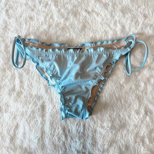 LA HEARTS Side-Tie Ruffled Bikini Bottoms